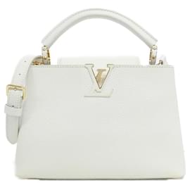 Louis Vuitton-Louis Vuitton Capucines BB Handbag-White