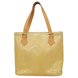 Louis Vuitton-Louis Vuitton Tote Bag Vernis Houston M91004-Beige