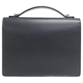 Louis Vuitton-Louis Vuitton Epi Monceau Handbag-Black