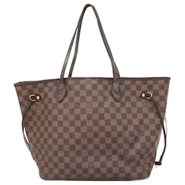 Louis Vuitton-Louis Vuitton Damier Neverfull MM Tote Bag-Damier ebene
