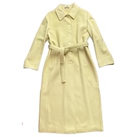 Autre Marque-Coats, Outerwear-Yellow,Light green