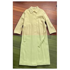 Autre Marque-Coats, Outerwear-Yellow,Light green