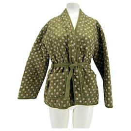Autre Marque-NON SIGNE / UNSIGNED Jackets T.International Taille Unique Cotton-Khaki