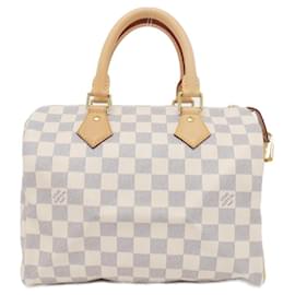 Louis Vuitton-Louis Vuitton Damier Azur Speedy 25cm Boston Bag-Other