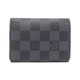 Louis Vuitton-Louis Vuitton Damier Graphite Business Card Case-Damier ebene