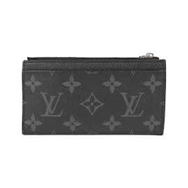 Louis Vuitton-Louis Vuitton Taigarama Coin Card Holder-Black