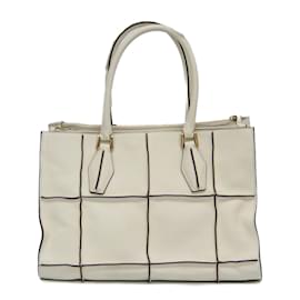 Tod's-Tod's D-Cube Limited Edition Women's Leather Handbag-White