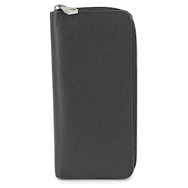 Louis Vuitton-Louis Vuitton Taiga Zippy Wallet-Black