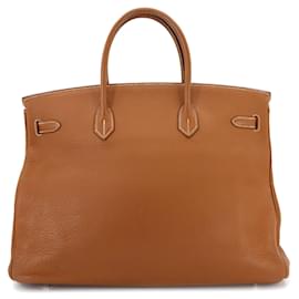Hermès-Hermes Birkin 40 Handbag-Brown