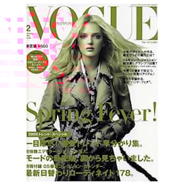 Chanel-9K$ Rarest Vogue Cover Tweed Trench Coat-Beige