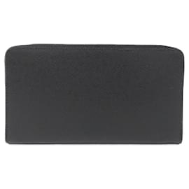 Louis Vuitton-Louis Vuitton Taiga Zippy Organizer Wallet-Black