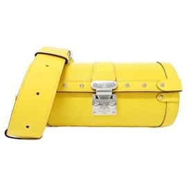 Louis Vuitton-Louis Vuitton Epi Papillon Trunk M58647 Shoulder Bag-Yellow