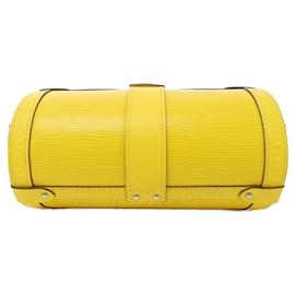Louis Vuitton-Louis Vuitton Epi Papillon Trunk M58647 Shoulder Bag-Yellow