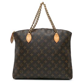 Louis Vuitton Monogram Marrone Lockit Chain MM Marrone