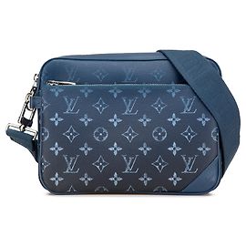 Messenger Trio Gradiente Monogramma Blu Louis Vuitton Blu Blu navy