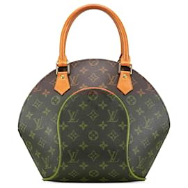 Louis Vuitton-Louis Vuitton Brown Monogram Ellipse PM-Brown