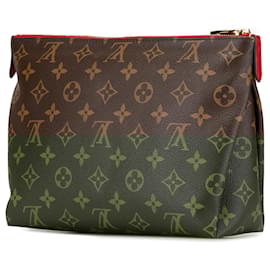 Louis Vuitton-Louis Vuitton Brown Monogram Pallas Beauty Case-Brown
