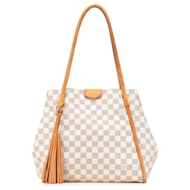Louis Vuitton-Louis Vuitton White Damier Azur Propriano-White
