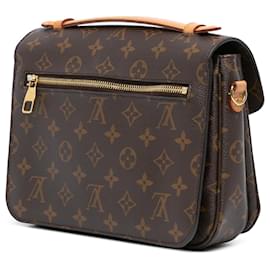Louis Vuitton-Louis Vuitton Brown Monogram Pochette Metis-Brown