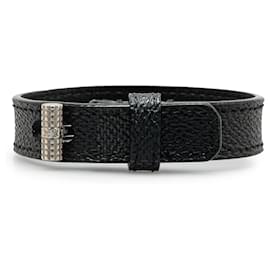 Louis Vuitton-Louis Vuitton Black Damier Graphite Cuff It Bracelet-Black