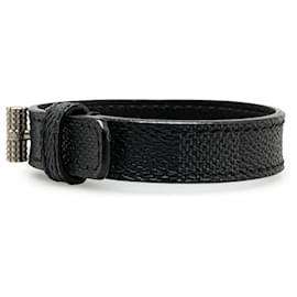 Louis Vuitton-Louis Vuitton Black Damier Graphite Cuff It Bracelet-Black
