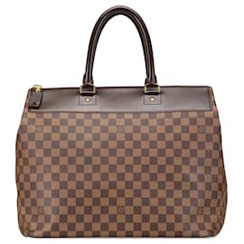 Louis Vuitton-Louis Vuitton Brown Damier Ebene Greenwich PM-Brown