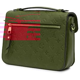 Louis Vuitton-Louis Vuitton Red Monogram Empreinte Pochette Metis-Red