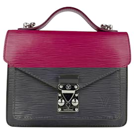Louis Vuitton-Louis Vuitton Epi Monceau BB Shoulder Bag-Fuschia