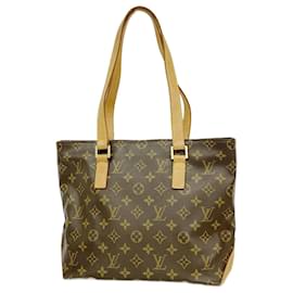 Louis Vuitton-Louis Vuitton Monogram Cabas Piano Tote Bag-Brown