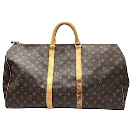 Louis Vuitton-Louis Vuitton Keepall 55-Brown