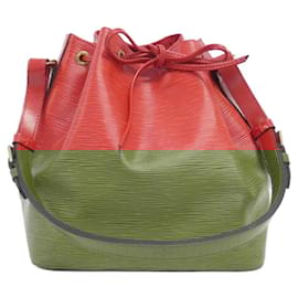Louis Vuitton-Louis Vuitton Epi Petit Noe Shoulder Bag-Red
