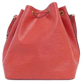 Louis Vuitton-Louis Vuitton Epi Petit Noe Shoulder Bag-Red