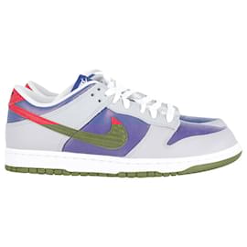 Nike-Nike Dunk Low Samba Sneakers in Multicolor Leather-Other,Python print