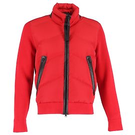 Tom Ford Reißverschlussjacke aus rotem Polyester Rot