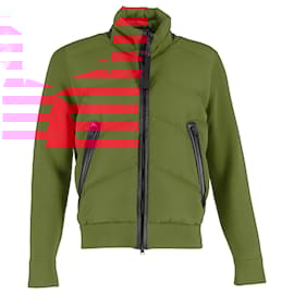 Tom Ford- Tom Ford Zipped Down Jacket in Red Polyester-Red