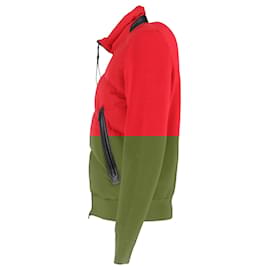 Tom Ford- Tom Ford Zipped Down Jacket in Red Polyester-Red