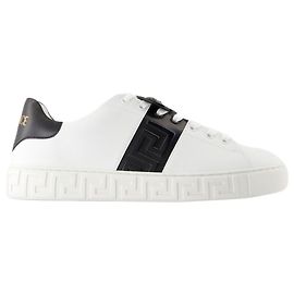 Sneakers - Versace - Pelle - Bianco Bianco