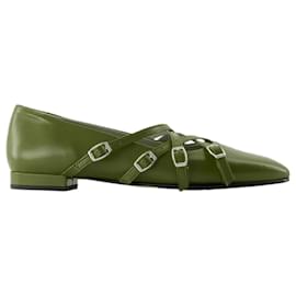 Autre Marque-Eloise Ballerinas - Carel - Leather - Red-Red