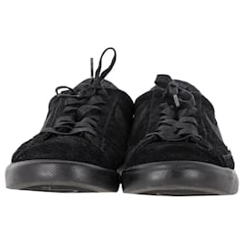 Nike-Nike x COMME des GARCONS Blazer Low Top Sneakers in Black Suede-Black
