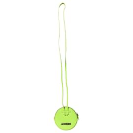 Jacquemus-Jacquemus Le Pitchou Coin Purse in Green Leather -Green