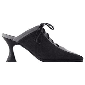 Autre Marque Corset Sandals - Carel - Canvas - Black Black