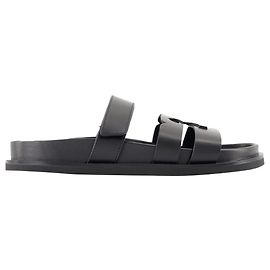 Ines Sport Sandals - Tory Burch - Leather - Black Black