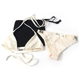 Fendi-Fendi Nylon Polyurethane Swimwear Set-Beige