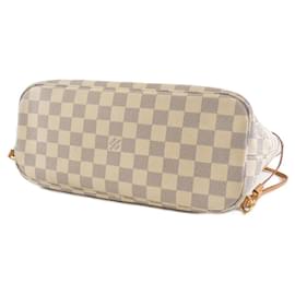 Louis Vuitton-Bolsa Louis Vuitton Damier Azur Neverfull PM-Azul,Outro