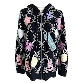 Chanel-New 2022 CC Logo Cardigan Hoodie-Multiple colors