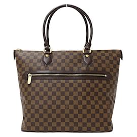 Louis Vuitton-Louis Vuitton Damier Women's Tote Bag Saleya GM-Brown,Damier ebene
