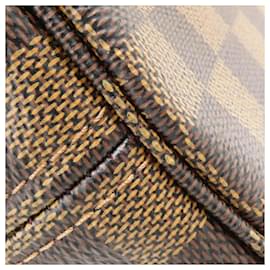 Louis Vuitton-Bolsa Louis Vuitton Damier Neverfull MM-Damier ebene