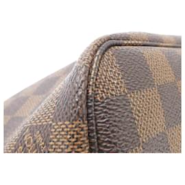 Louis Vuitton-Bolsa Louis Vuitton Damier Neverfull PM-Damier ebene