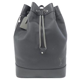 Louis Vuitton Taurillon Noe Backpack Black