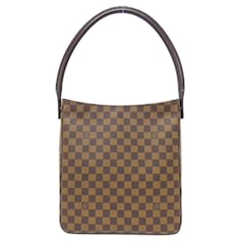 Louis Vuitton-Louis Vuitton Damier Looping GM Shoulder Bag-Damier ebene